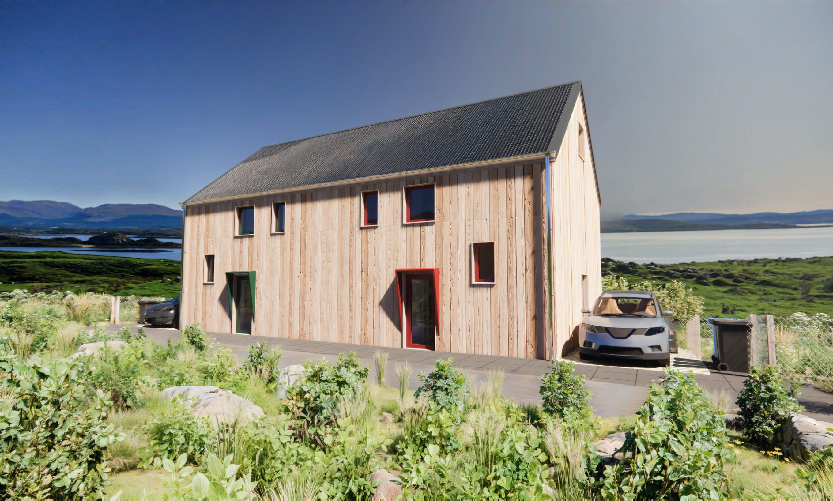 Two affordable and net zero homes to be built on the Isle of Lismore