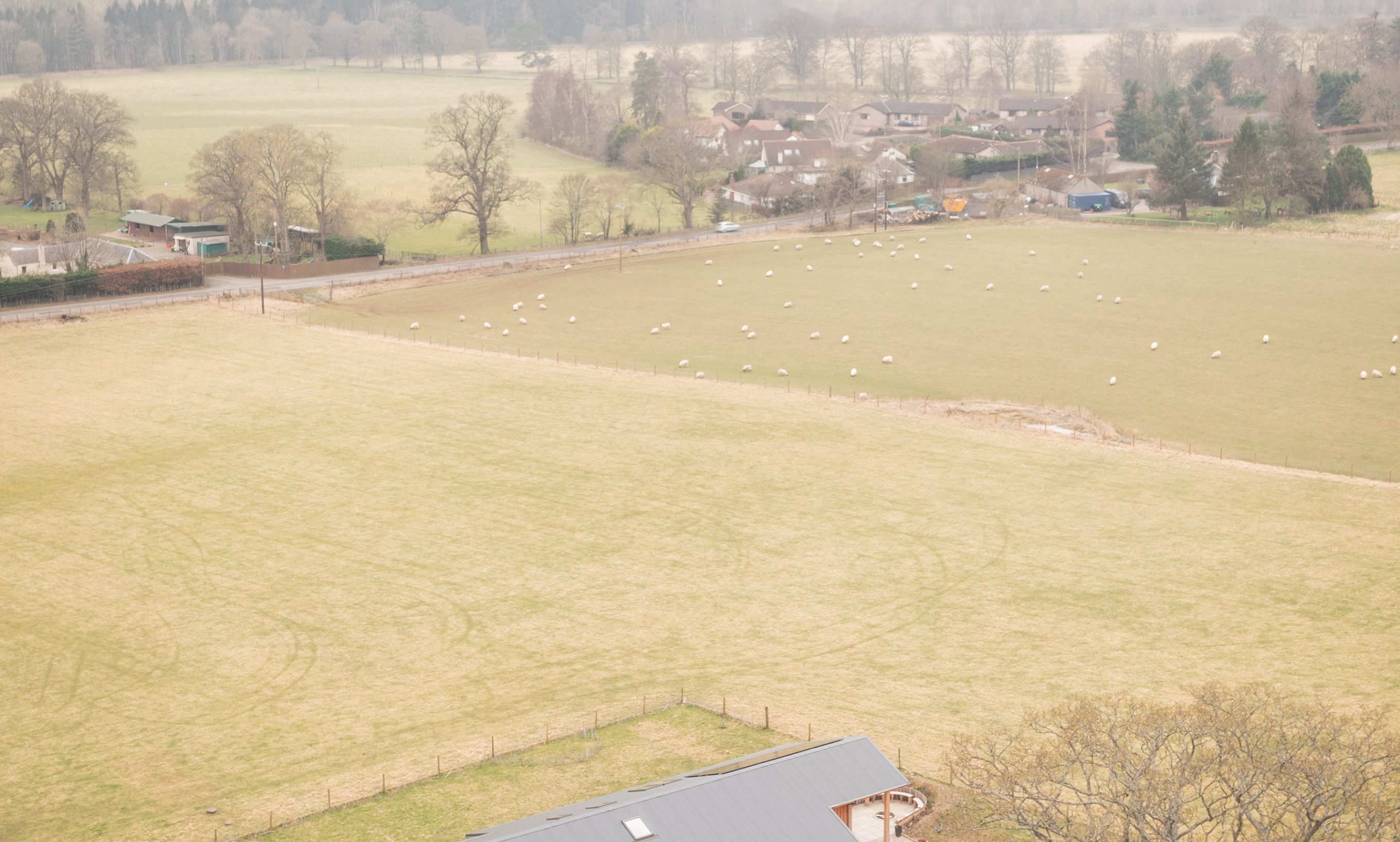 Peebles Aerial Images 15